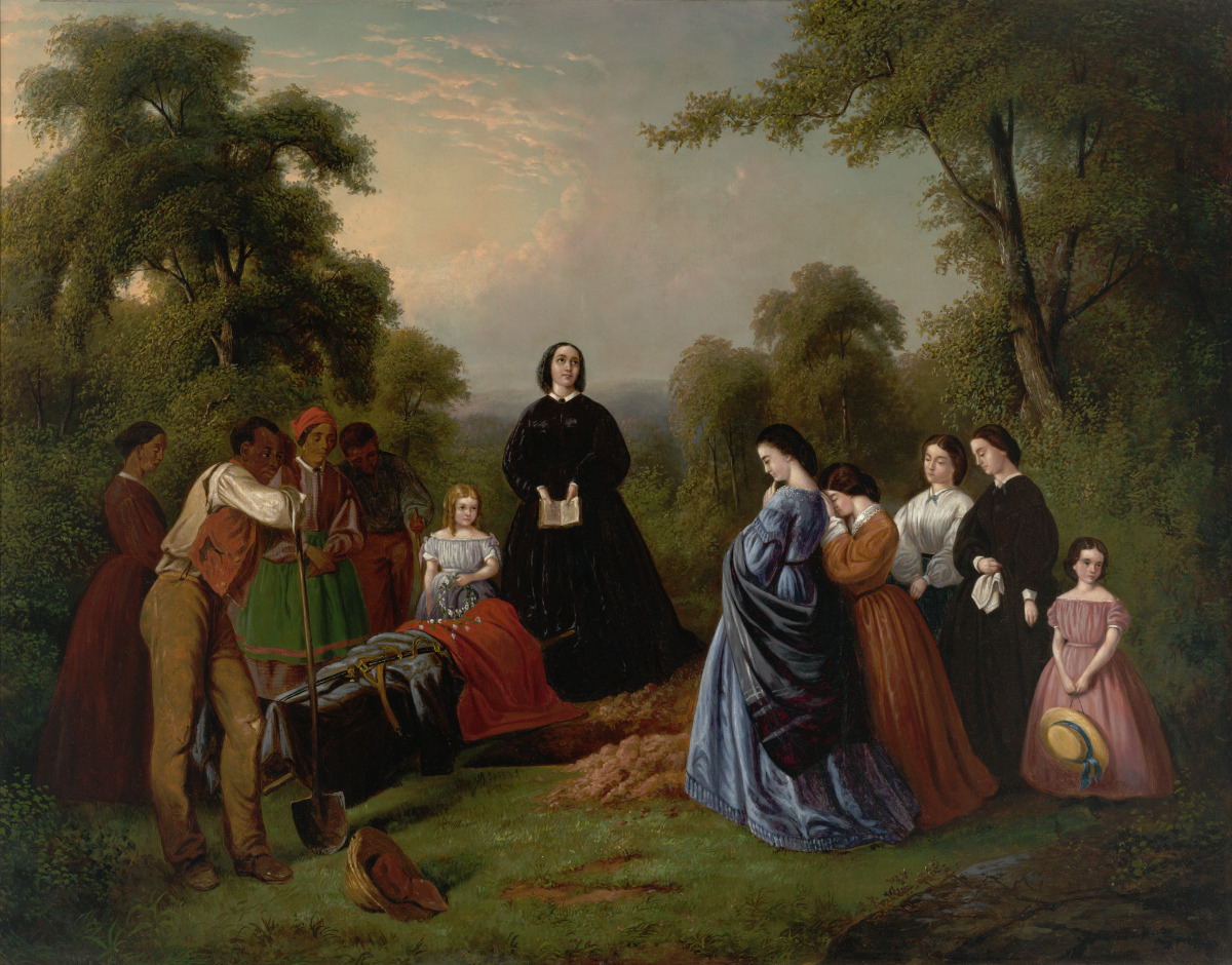 The Burial of Latané by William Dickinson Washington