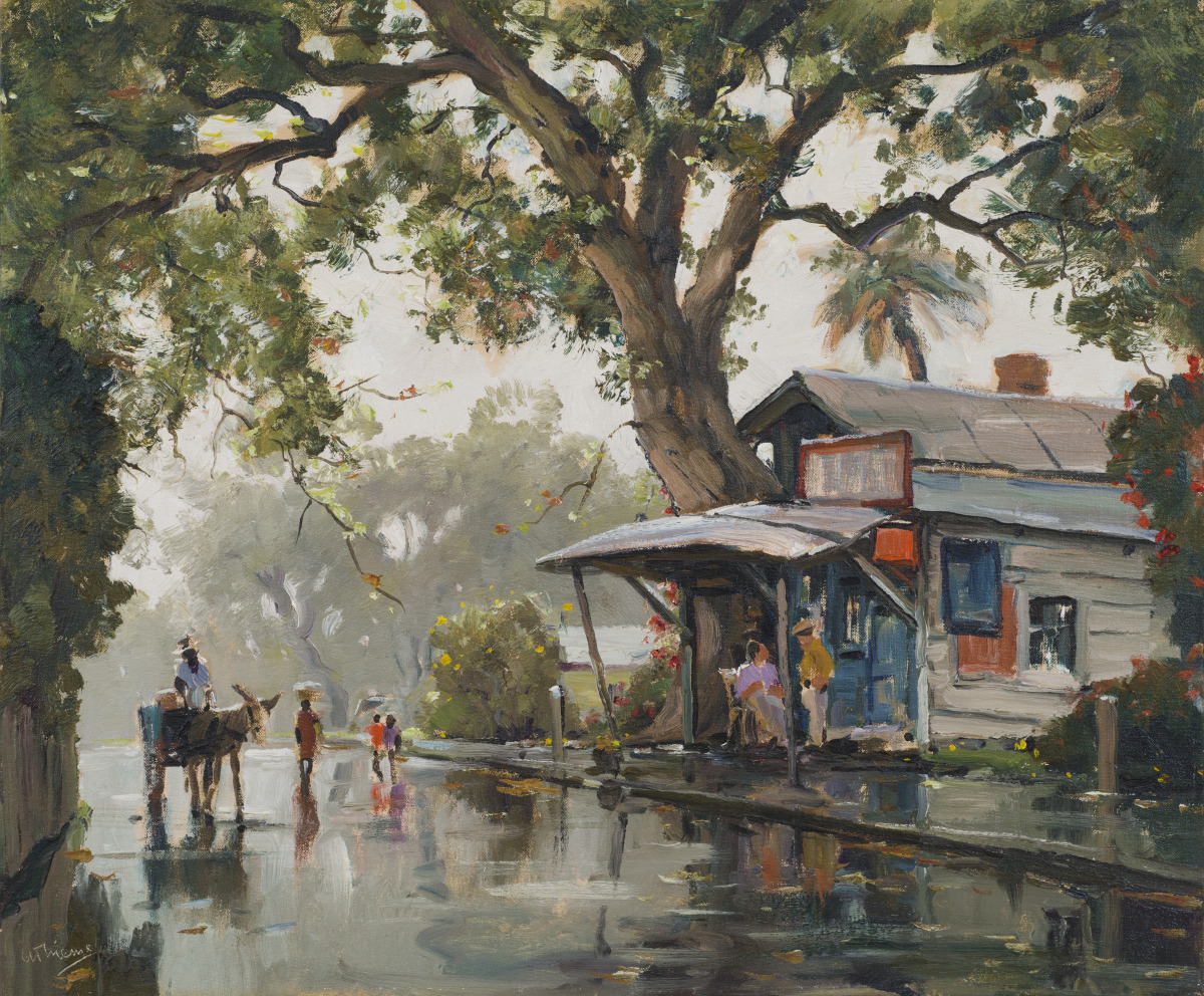 Rain in the South by Anthony Thieme