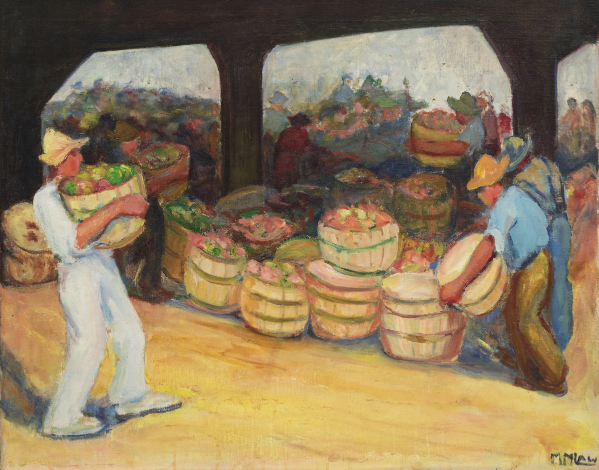 Peachshed Inman, South Carolina by Margaret Law